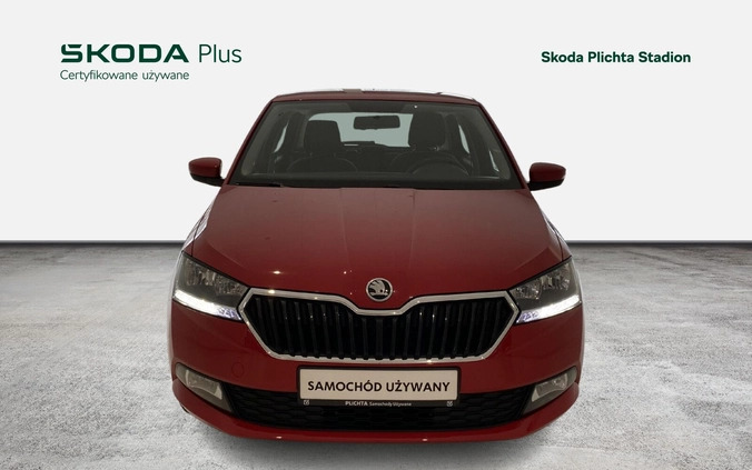 Skoda Fabia cena 46900 przebieg: 99807, rok produkcji 2018 z Sieraków małe 407